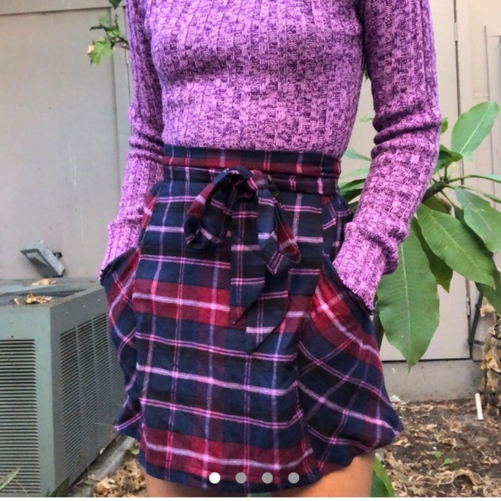 Urban Outfitters Plaid Skirt